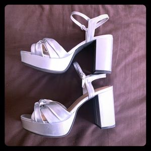 Brash platform heels size 8.5 worn once
